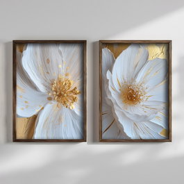 Wallity Pintura Decorativa Enmarcada TUN134 Multicolor (2 Piezas)